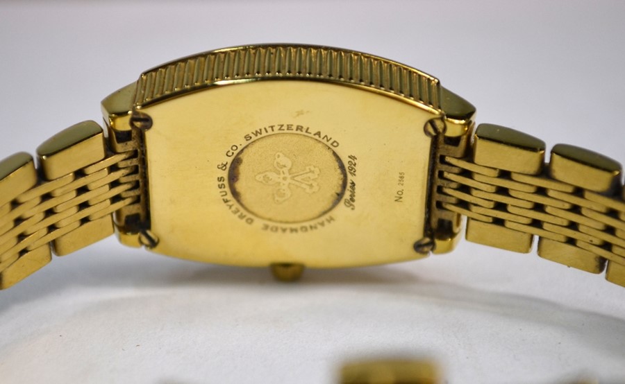 A lady's gilt metal wristwatch, model 1925, by Dreyfuss & Co - Image 4 of 4