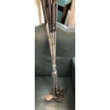 A set of eight Tri-power ladies golf clubs/irons