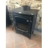 A Charnwood 4KW woodburning stove, little used