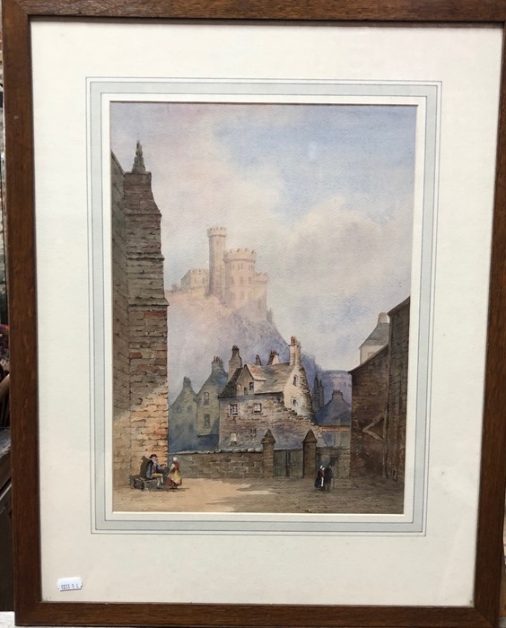 A pair of 19th century watercolour views - Image 3 of 3