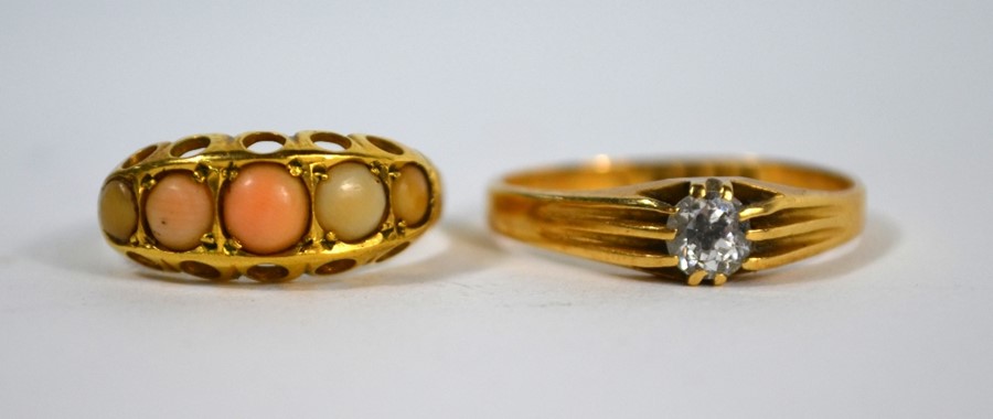 Five various rings - Image 4 of 5