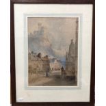 A pair of 19th century watercolour views