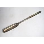 Georgian silver marrow-scoop