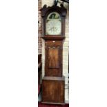 Stonehouse, Leeds, a 19th century inlaid mahogany 8-day longcase clock
