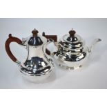 A 1923 silver teapot