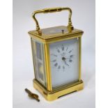 James, London, a modern traditional styled repeating carriage clock