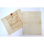 Two 19th century letters