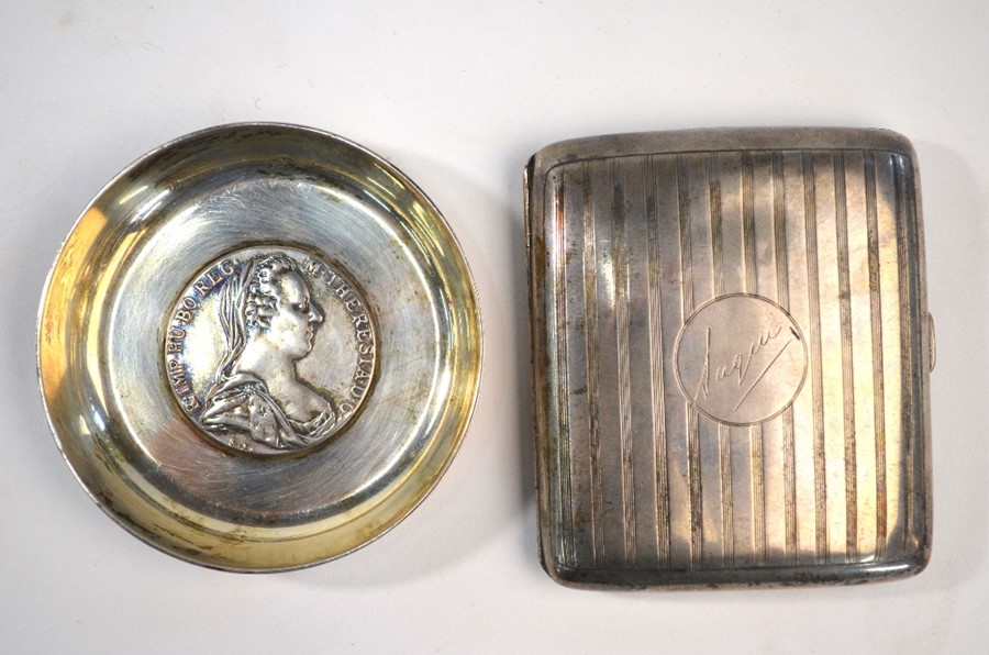 Three silver matchbox-covers etc. - Image 2 of 3