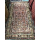 An antique Persian Mahal kelleigh size carpet