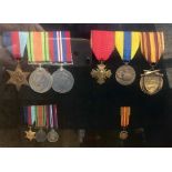 British/French WWII medals