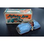 A boxed tinplate 'Safety Ace' Sports Car