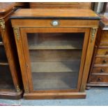 19th century gilt-metal mounted pier cabinet