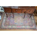 An antique Persian Isfahan rug