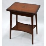 Edwards & Roberts, a fine quality rosewood cross-banded occasional table