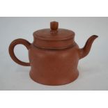 A Chinese yixing teapot