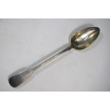 William IV silver fiddle pattern stuffing spoon