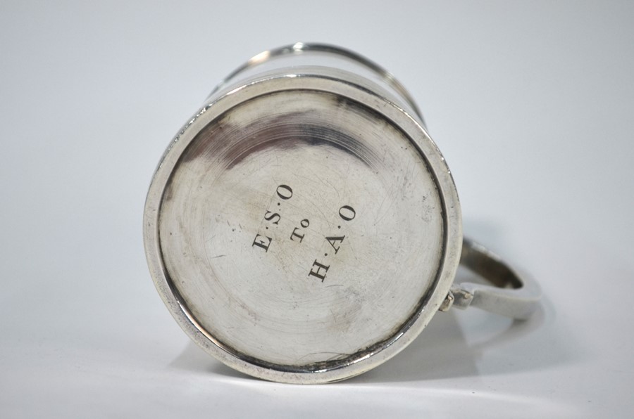 George III silver half-pint mug - Image 4 of 4