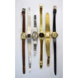 Lady's Trebex 9ct gold wristwatch and other wristwatches