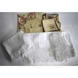 Assorted table linen