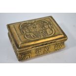18th century Dutch silver gilt snuff box