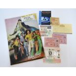 Assorted Rock Concert Tickets