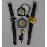 Art Deco 18ct gold wristwatch