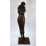 Christine Charlesworth bronze, 'Sarong