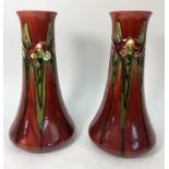 A pair of Minton Secessionist vases