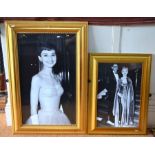 Photographs - Audrey Hepburn and Marilyn Monroe