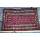 An old Persian Kurd rug
