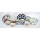 A small collection of Chinese export ceramics