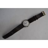 Vintage silver Longines wristwatch