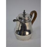 A George III silver wine jug