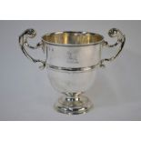 George II Irish silver loving cup