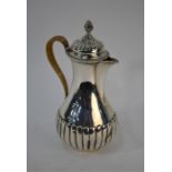 A George III silver wine jug