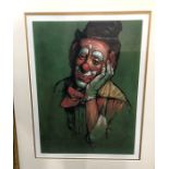 Barry Leighton Jones - 'Weary', a limited edition giclee print numbered 192/375, pencil signed to