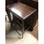 An Art Nouveau cross-banded walnut card table