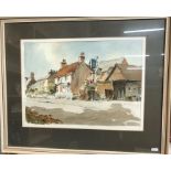 Salliann Putman - The Thatched Tavern, watercolour, signed