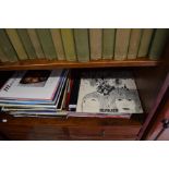 A collection of LP records to include Beatles Revolver etc.