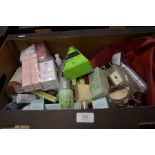 A box of Police recovered items to mostly include top end cosmetics comprising; Jo Malone, Estee