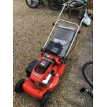 Kubota 5HP petrol lawnmower c/with grass collecting box