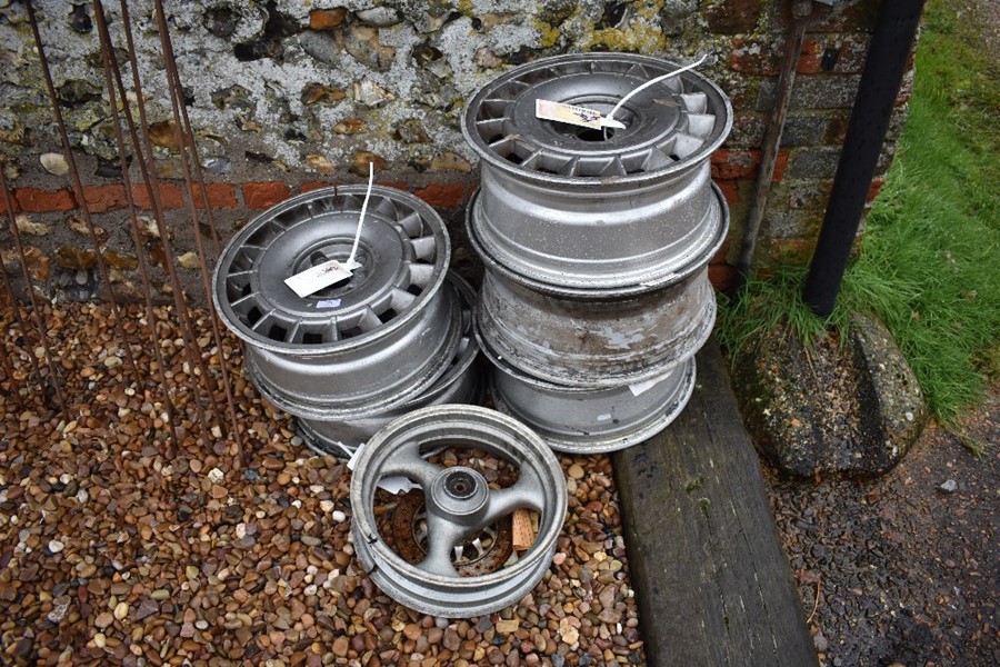Six various alloy wheels (A/F)