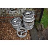 Six various alloy wheels (A/F)