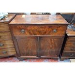 A 19th century mahogany chiffonier cabinet