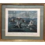 A set of four Alken lithographs