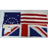 Two USA related flags