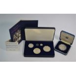 A Royal Mint 1981 Royal Wedding silver proof commemorative crown etc.