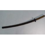 A 19th century Japanese sword Katana