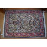A fine Persian Qum rug