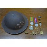 A WW2 Defence Medal & War Medal etc.